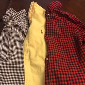 Boys Polo button up shirts